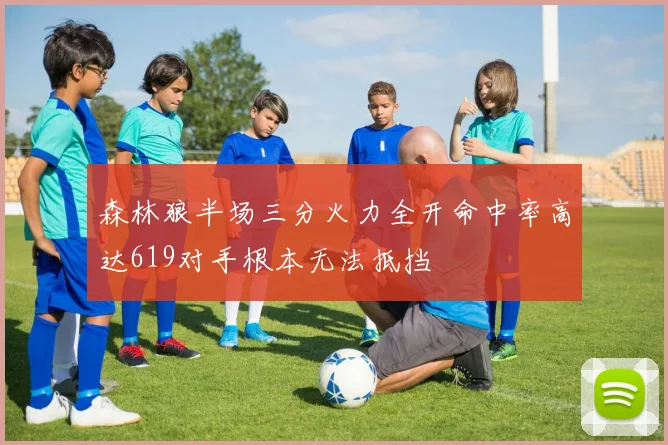 森林狼半场三分火力全开命中率高达619对手根本无法抵挡